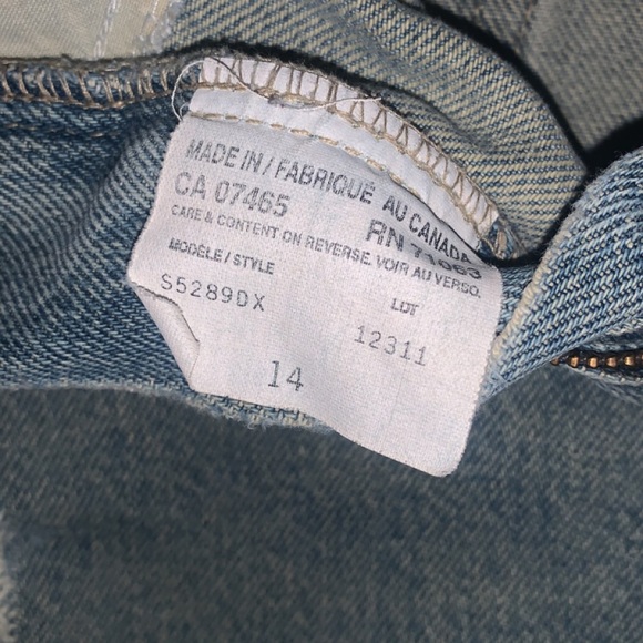 Distressed ripped vintage jeans - Picture 2 of 4